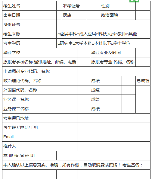 2017年长春生物制品研究所硕士研究生招生调剂政策